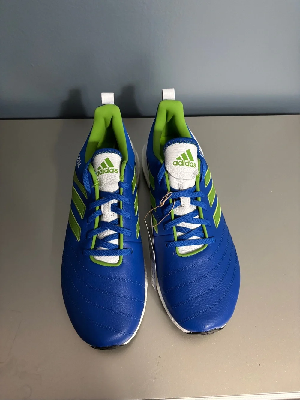 Men's Seattle Sounders FC adidas Blue Ultraboost × COPA Running Shoe